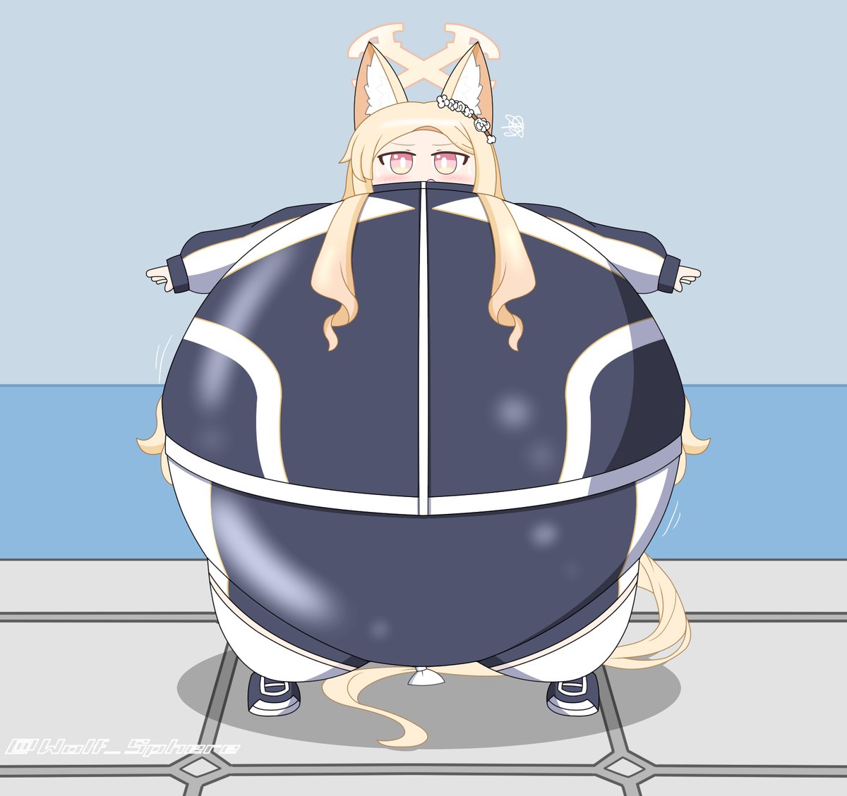 それとなく膨らませたいフェーズだったので膨ｾｲｱﾁｪﾝ
コスパ重視で体操服で膨らんでもらった