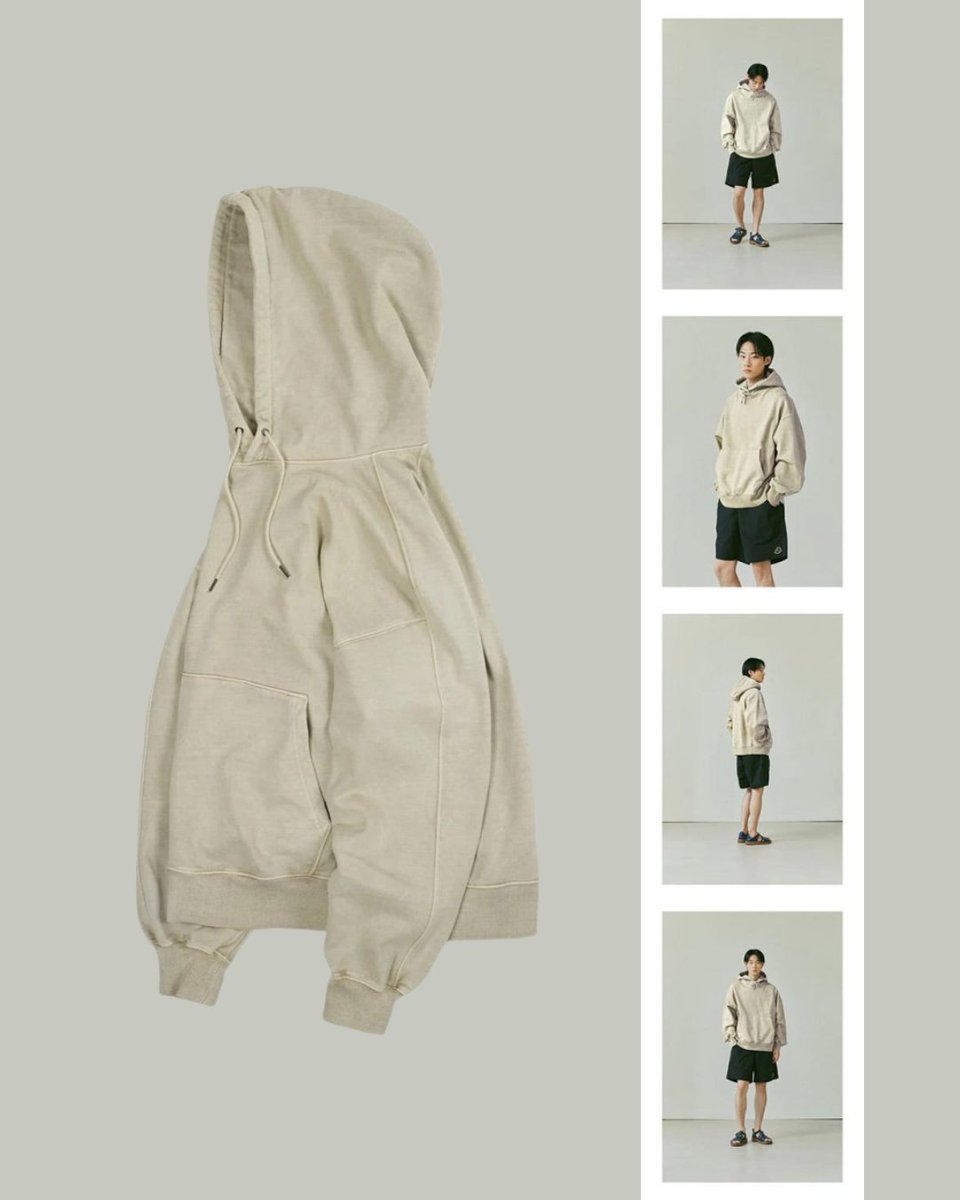 Washed-out and well-built. The OG Vintage Dyeing Pullover from Frizmworks lands somewhere between worn-in comfort and heavyweight structure. Just the right kind of off-beige. #frizmworks bit.ly/4o7VUF9