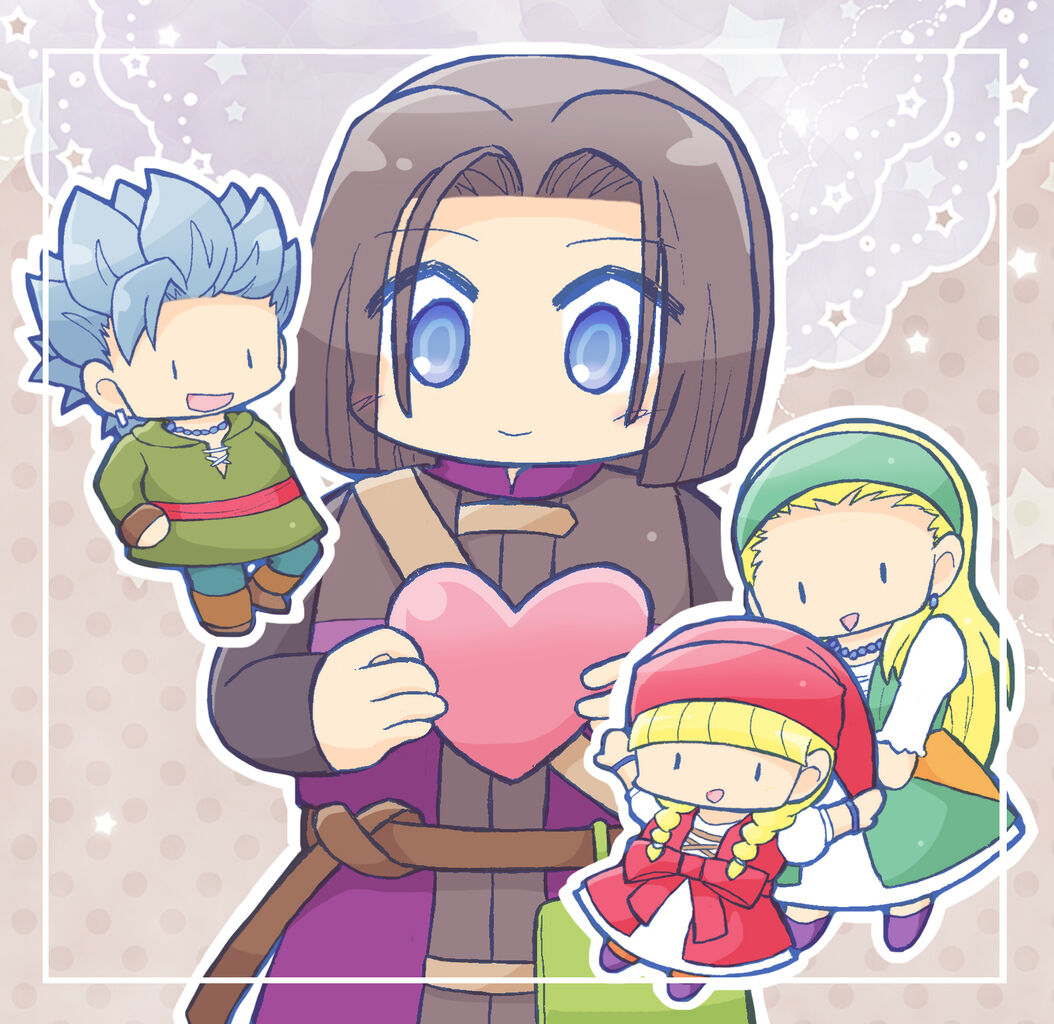 takaba03's tweet image. ドラクエ11！8周年おめでとう🎉
#DQ11祝8周年
#DQXI8th