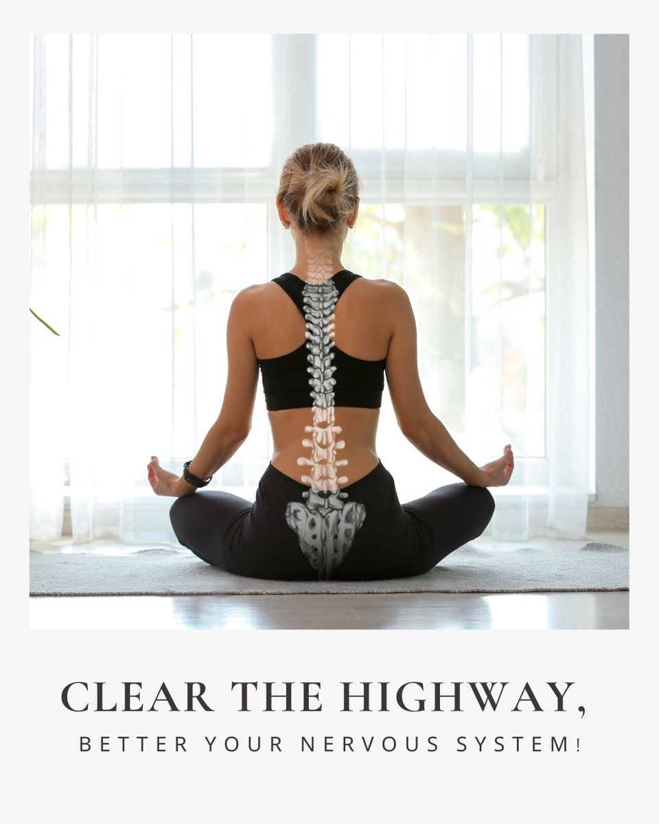 ACCAuburn's tweet image. Your #nervoussystem is your body&apos;s superhighway! Messages between your brain &amp;amp; body travel through pathways protected by your spine.

When we restore #properalignment, we&apos;re clearing traffic jams and improving communication. What would better #nervefunction mean for you? 🧘‍♀️