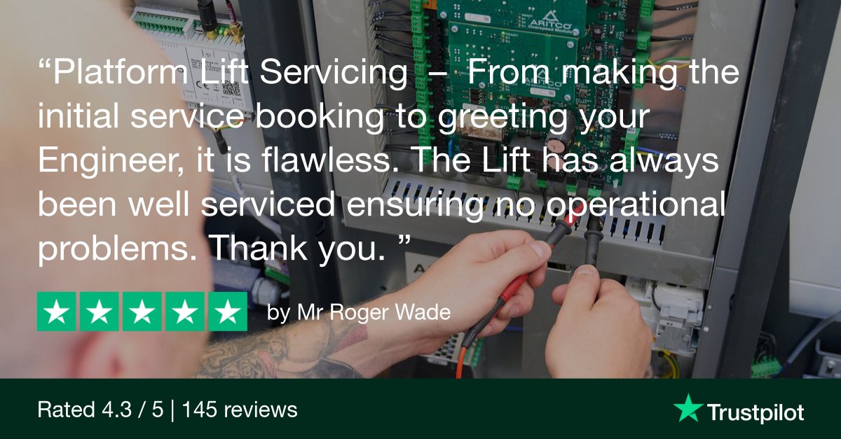 We're rated Excellent on Trustpilot!

A reflection of the care, knowledge and professionalism we bring to every project, whether it’s a home or commercial lift install

Your words drive us forward. Thank you to everyone who’s shared their experience

#Trustpilot #CustomerReviews