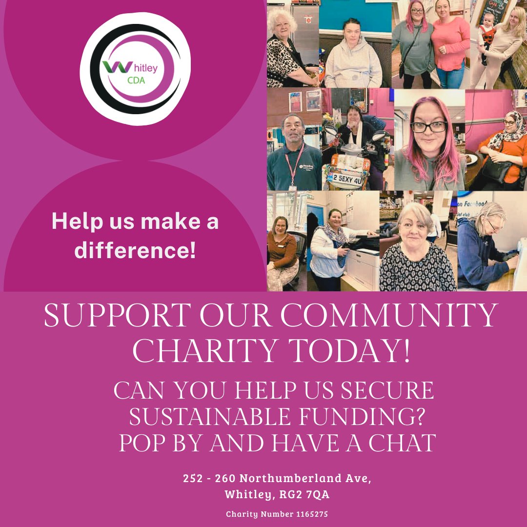 Whitley_CDA's tweet image. ✨ Calling all community heroes! 🦸♀️🦸♂️ Whitley CDA needs YOU to help create lasting change in our community. Drop us a message to see how we can make a real impact together! 💫 #WhitleyCDA #CommunityHeroes