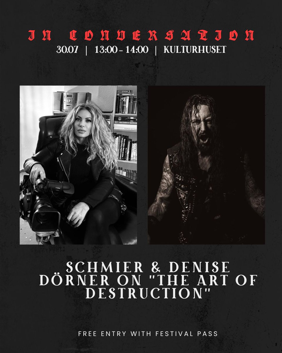 destruction's tweet image. Back in Norway 🇳🇴at the BEYOND THE GATES festival this Wednesday for an 
INFERNAL OVERKILL in it‘s entirety show and a cool afternoon movie talk! Tickets:   ticketmaster.no/artist/beyond-…