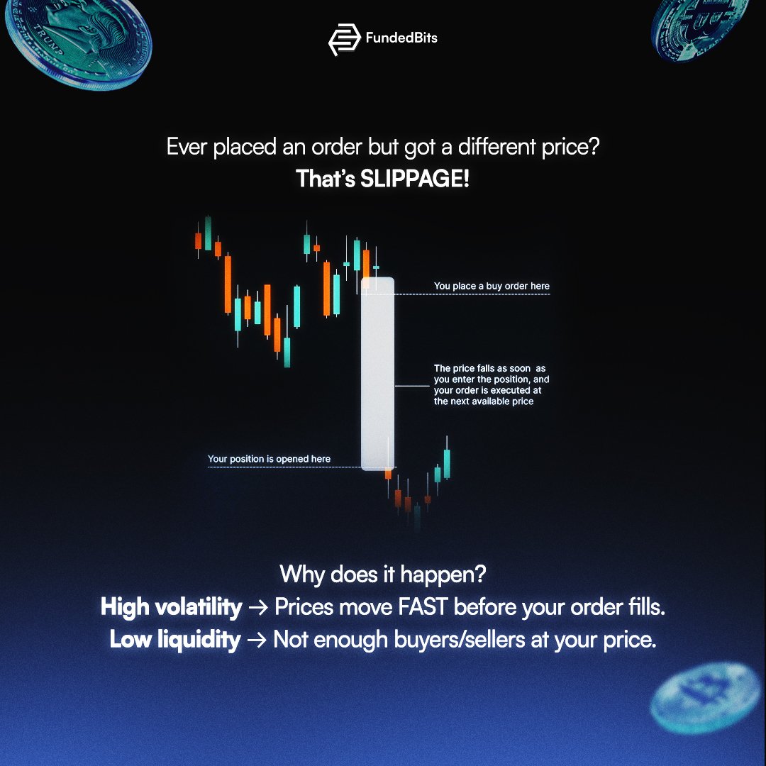 You click BUY…
but your trade fills at a totally different price 
That’s slippage — and it’s a silent profit killer.