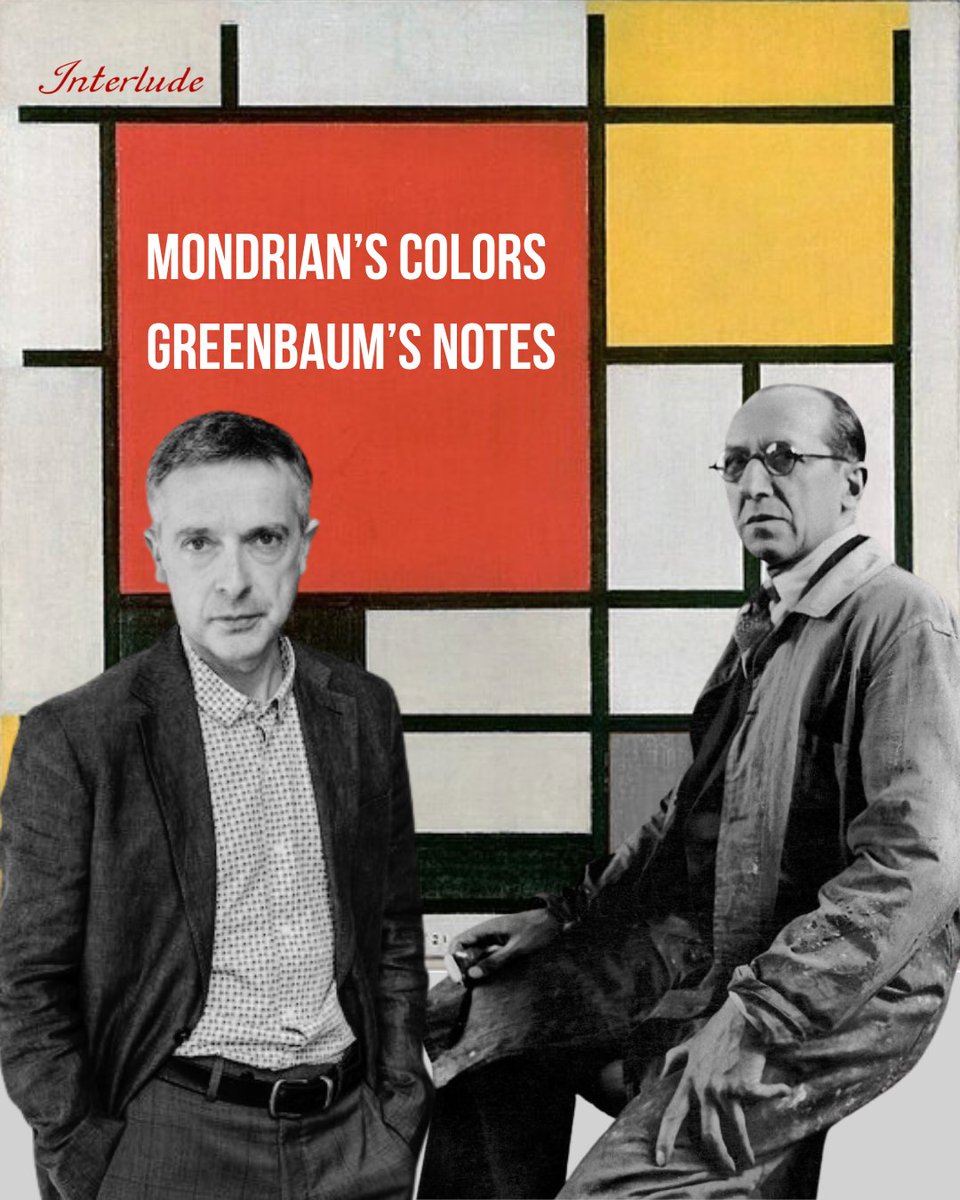 interludeHK's tweet photo. A painter's lines became a composer’s melody.
Stuart Greenbaum reimagines Mondrian through sound.
Tune into this abstract journey where music meets visual art.
More:https://t.co/zbeMcXhyAU
#Greenbaum #Mondrian https://t.co/l4BbKF3ZAu