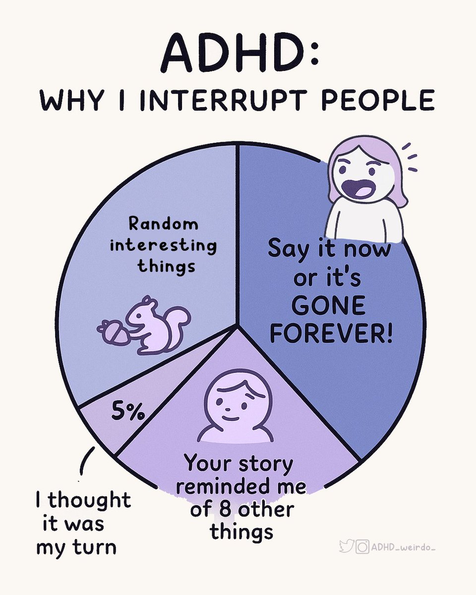 Dear Non-ADHDers

I promise, I'm not trying to be rude.
I want to listen.

My brain just moves faster than the moment.