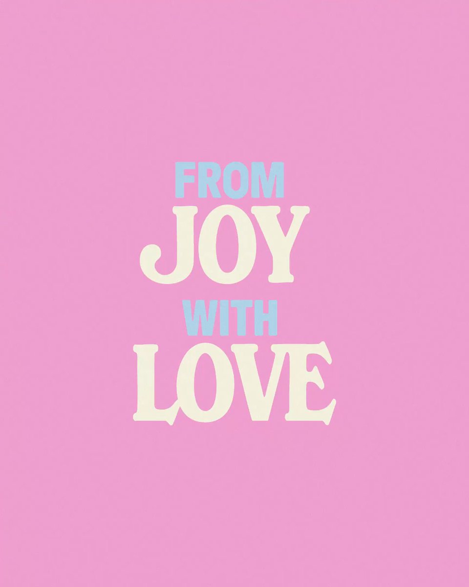 seurrene_'s tweet image. From JOY, with Love 🩷🩵