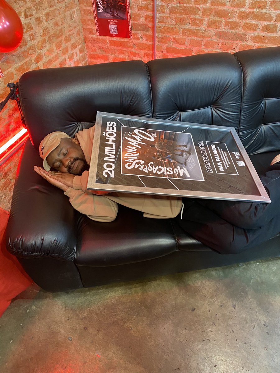 rapfalando's tweet image. MÚSICAS PRA SAIR NA MÃO 20 MILHÕES DE STREAMS 🥷🏽😴🛌