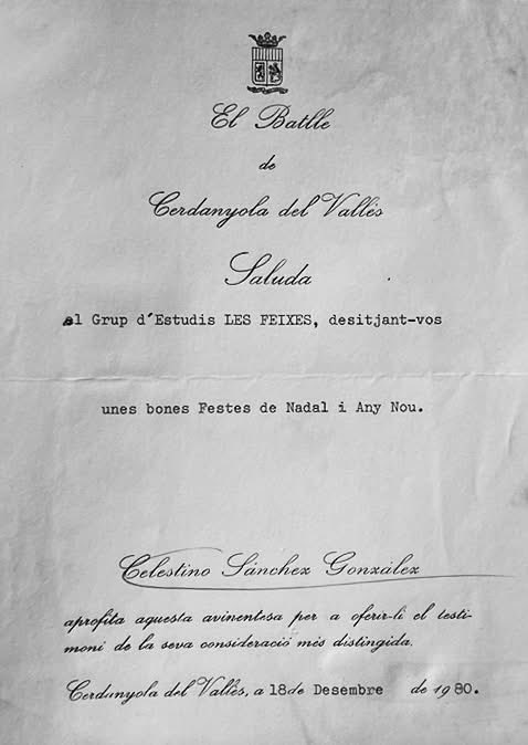 Dos documents de l’ #Arxiu de <a href="/miqcerdanyola/">Miquel Sanchez</a> (el muntatge és nostre!). El “Xane” convoca al Miquel a una reunió del grup “Les Feixes”. El que ens sorprèn és que pensem que “legalment” <a href="/LaFlamaCasal/">Casal Popular La Flama</a> també es diu “Les Feixes”. Casualitat? O no? Caldria esbrinar-ho… #Cerdanyola