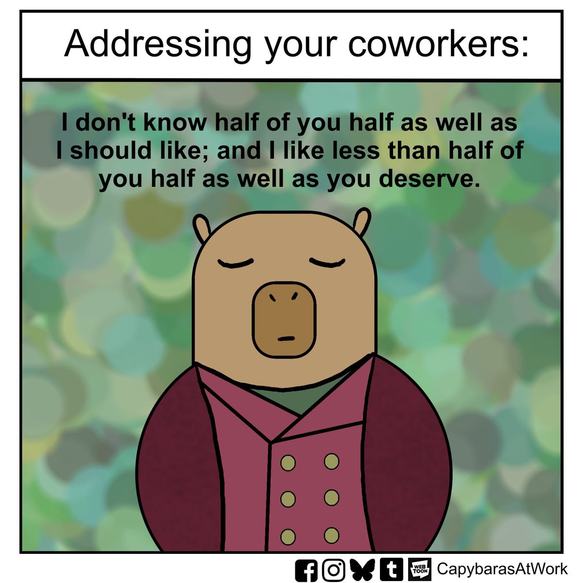 CapybarasAtWork (@capybarasatwork) on Twitter photo 
