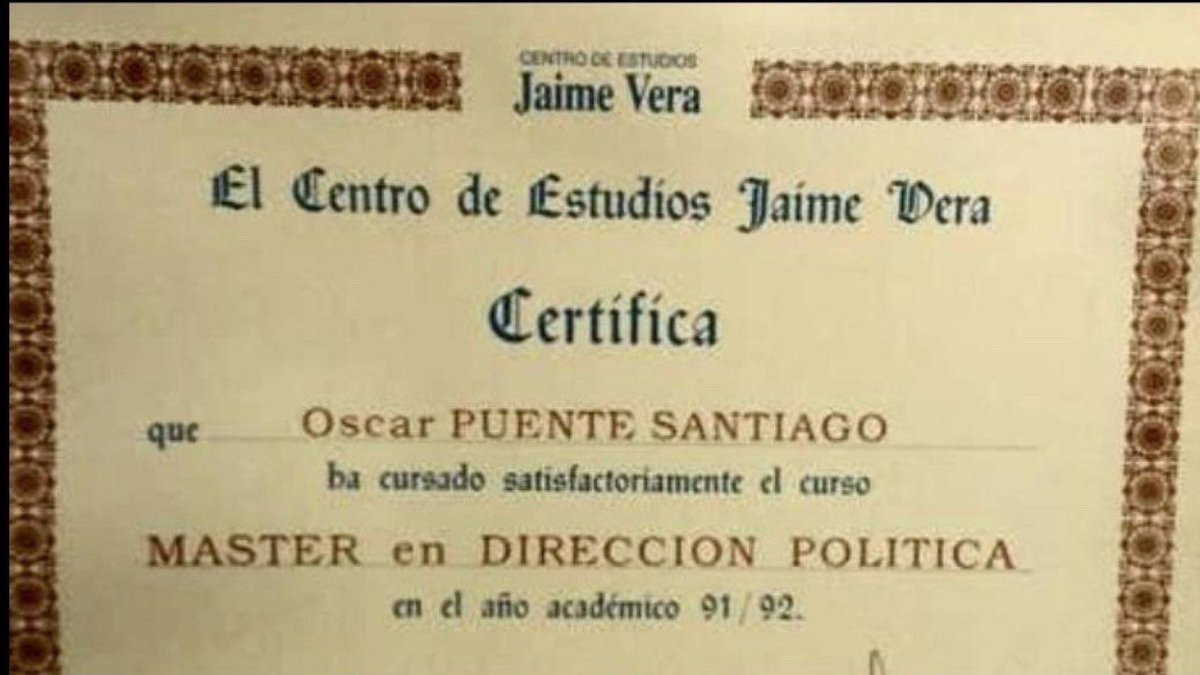 1.- Cae el servicio de Cercanías en toda Cataluña por una avería en la estación de Barcelona Sants
2.- Suspendida de nuevo la circulación del AVE entre Madrid y Andalucía por un incendio.
3.- Oscar Puente tiene muchos Másters.