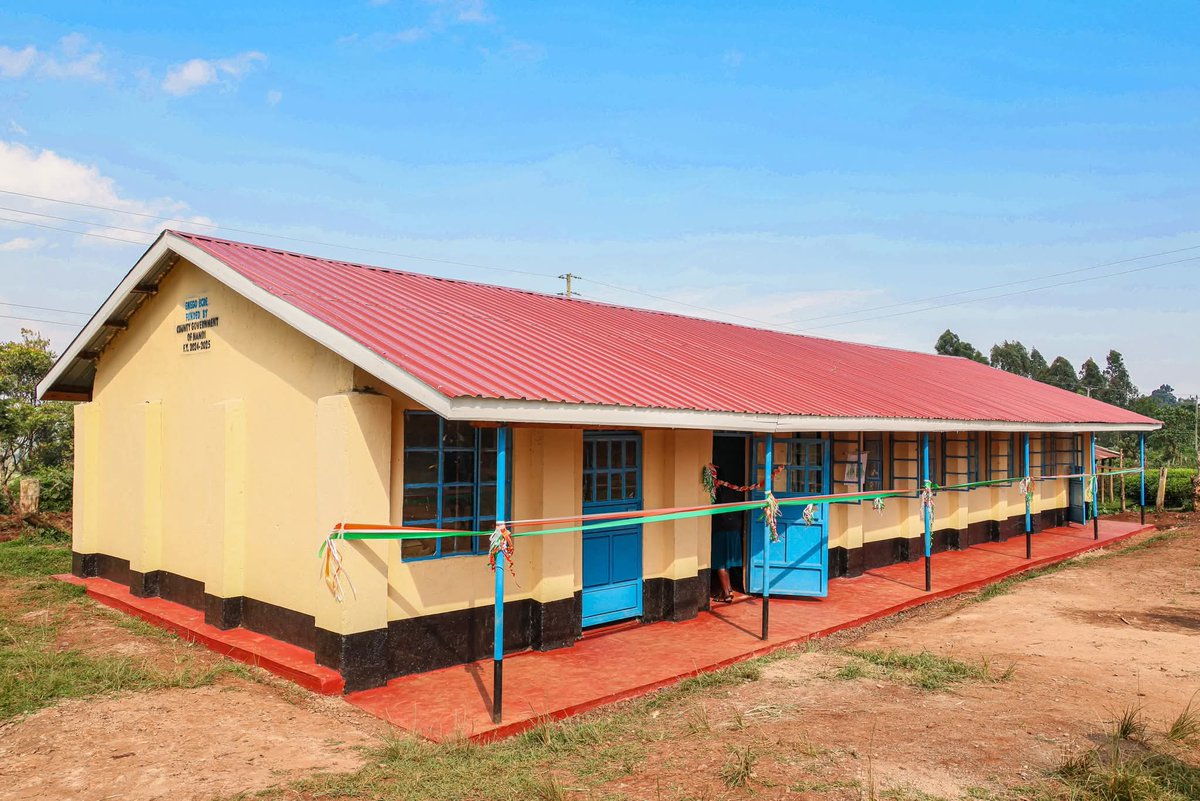 Officially commissioned the Enego ECDE Centre in Aldai Constituency, part of our broader strategy to strengthen the foundation of education through access to quality early childhood development.