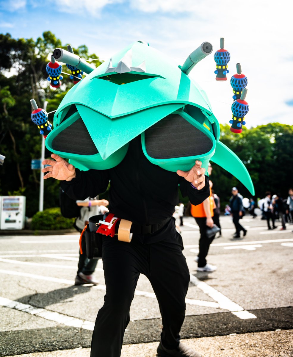 gohanrice_gohan's tweet image. 珍しく下からのアオリで写るエルメスマン
📷️:@VALKEN_ZERO
#ワンフェス2025s #ワンフェスコスプレ #WF2025Sコスプレ #WF2025S