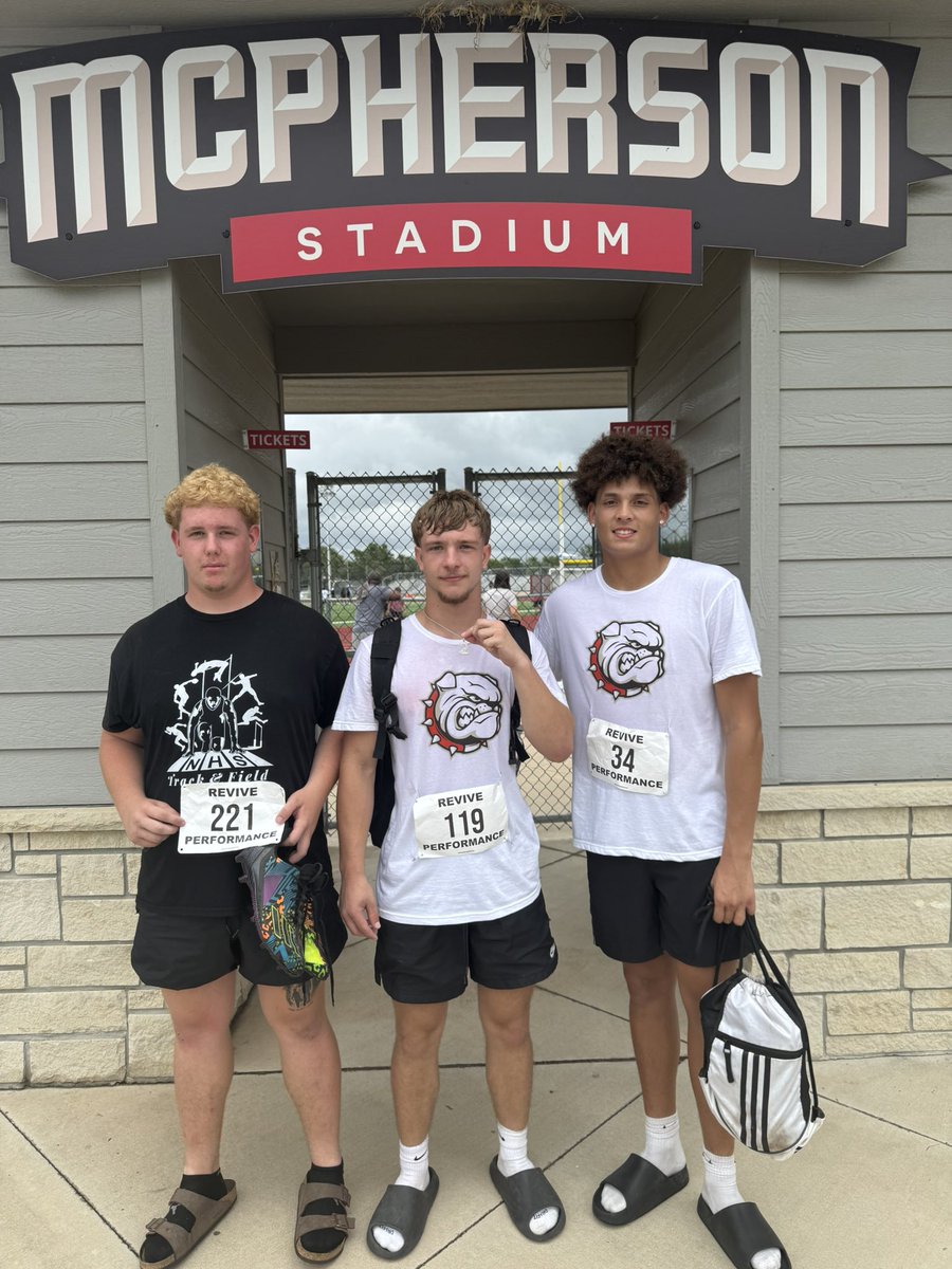 Had a Great day at the Mcpherson camp! thank you!
 <a href="/CoachJFisc/">Coach Fiscus</a>  <a href="/SchumannKegan/">Kegan Schumann</a>