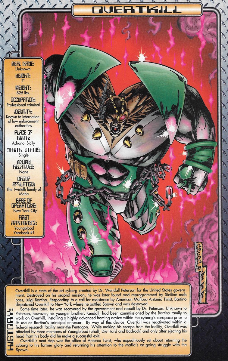 RobMessick's tweet photo. Overtkill (formerly Overkill). Created by Rob and Todd. This piece drawn by Cedric Nocon and Danny Miki.
@robertliefeld #Youngblood #OvertKill @canocron @DannyMiki_ @Todd_McFarlane #Battlezone #Extreme @ImageComics @ImageComics https://t.co/a2YIwbTS7d