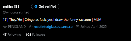 whosrosetinted's tweet image. THANK YOU GUYS FOR 100 FOLLOWERS WHAT THE HELL??