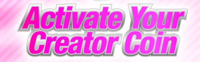 Activate Your Creator Coin banner
