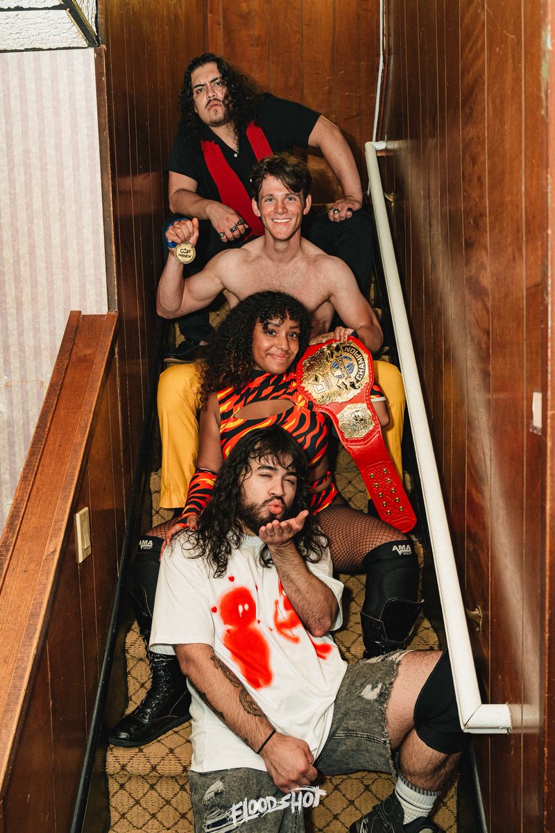 Los JAxicos bringing the spice and the awards to Create A Pro Wrestling! 

Congratulations to the NEW Create A Pro women’s champion, NAT CASTLE!

🤼‍♂️ <a href="/CreateAPro/">Create A Pro NY</a> 
📸 <a href="/floodshot_/">Matt Flood</a>