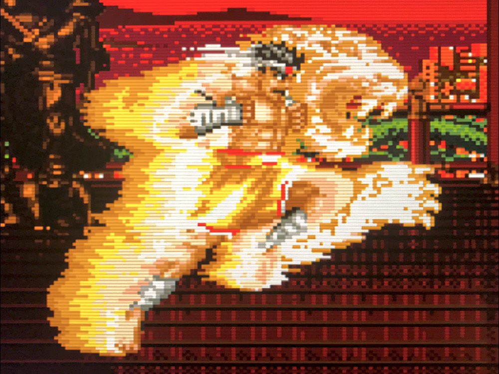 megaendo01's tweet image. #世界トラの日

格闘ゲームで虎のエフェクト！ ①
