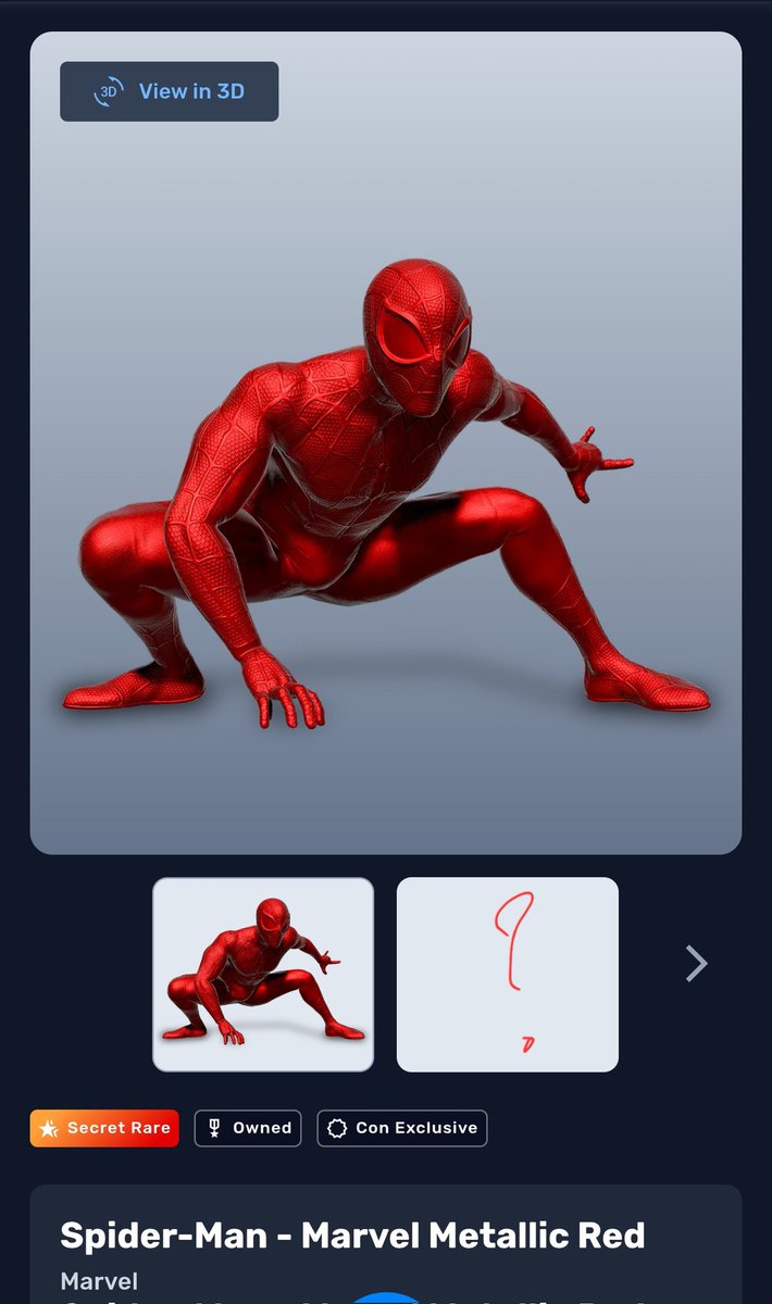 OGVeVeCollector's tweet image. What is this?
Am I missing something here? 🤣
Probably I need to reboot my device 😅
@veve_official #vevefam #veve #veveallgasnobrakes