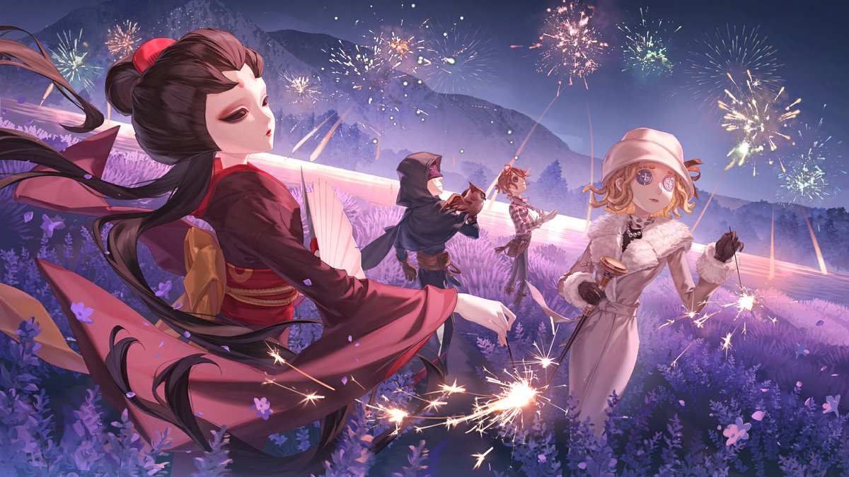 hourlymora's tweet image. Summer Fireworks 2024