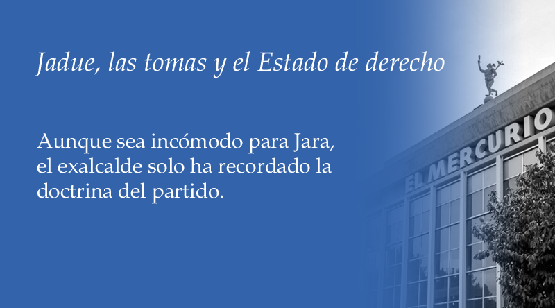 __elmercurio's tweet image. Editorial | Jadue, las tomas y el Estado de derecho elmercurio.com/blogs/2025/07/…