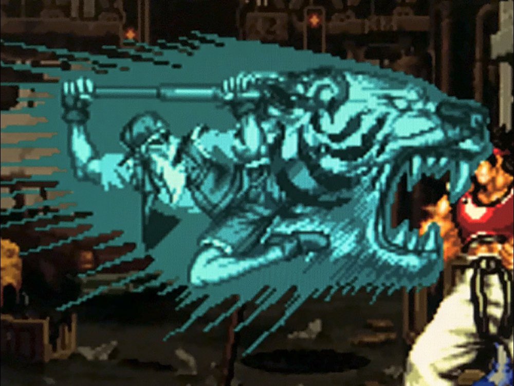 megaendo01's tweet image. #世界トラの日

格闘ゲームで虎のエフェクト！ ③