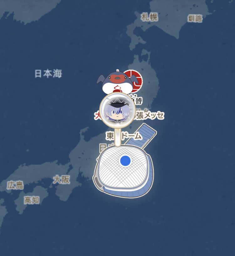 Ik_dn3's tweet image. ピンと一緒に魂飛ばした📍