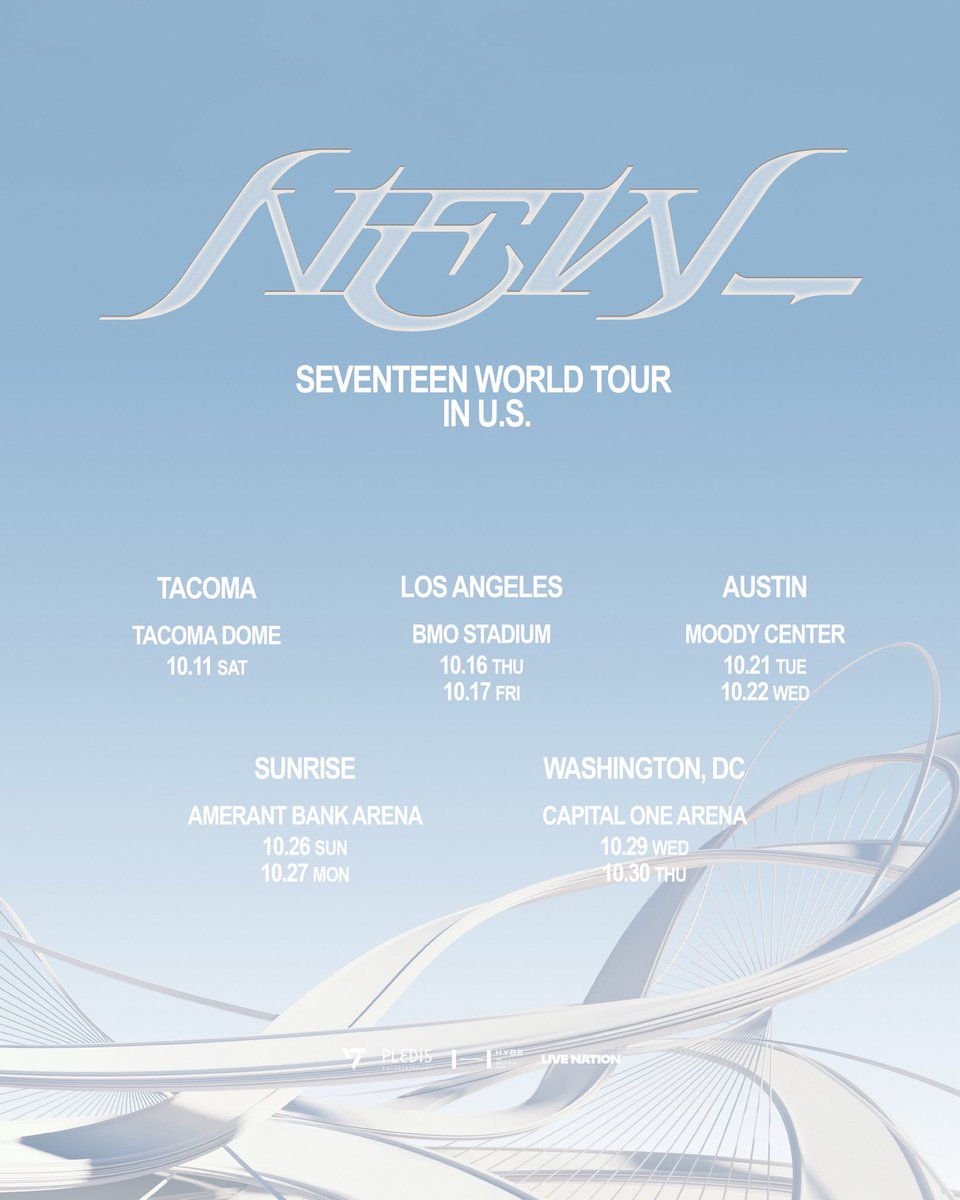 reverienoo's tweet image. welp u.s. tour announcement and none of the stops are close to me