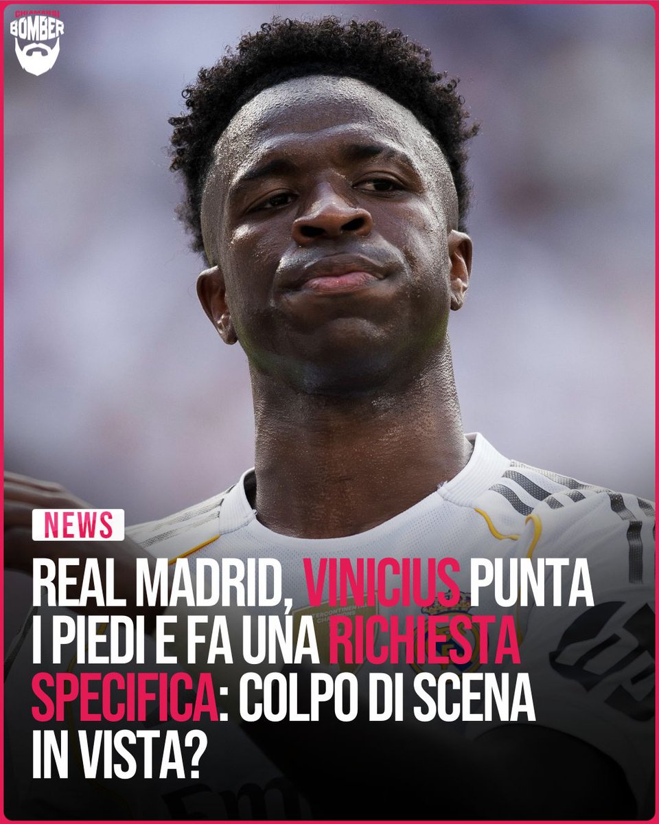 ChiamarsiBomber's tweet image. Il brasiliano ha le idee chiare bmbr.cc/yphcxx6 

#ViniciusJr #RealMadrid