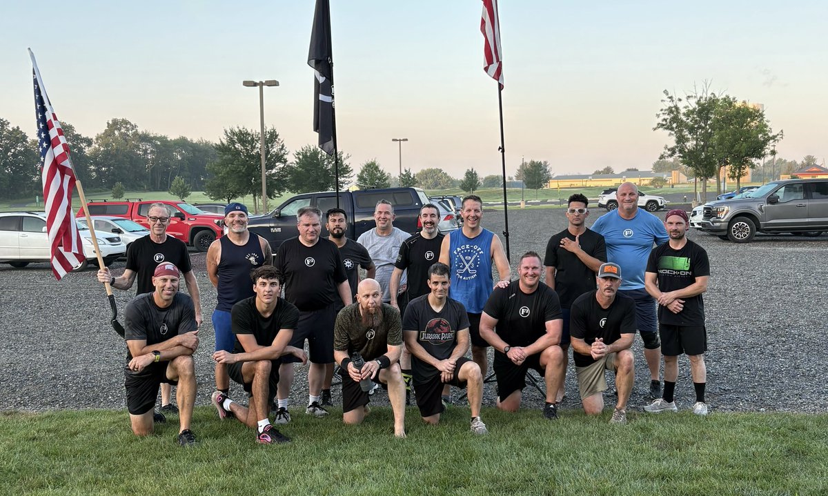 07/28/25 #AAR #F3TheCore

17 PAX posted for a Hall Pass Q at Manderach Park in Limerick, PA

A recap of Mai Tai's "top 10 things I hate," the men travelled around the park remembering snakes, straws, ladders, sweating and all the rest

75F + 95% Humidity🥵

Monday= #GetAfterIt 💪