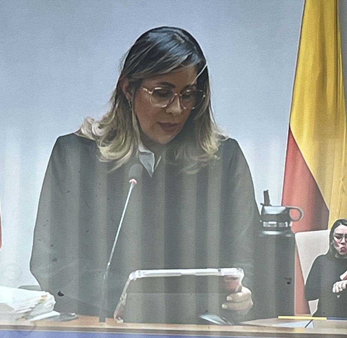 naty9532's tweet photo. Señora jueza salve usted la patria. https://t.co/Yl3T26h5TL