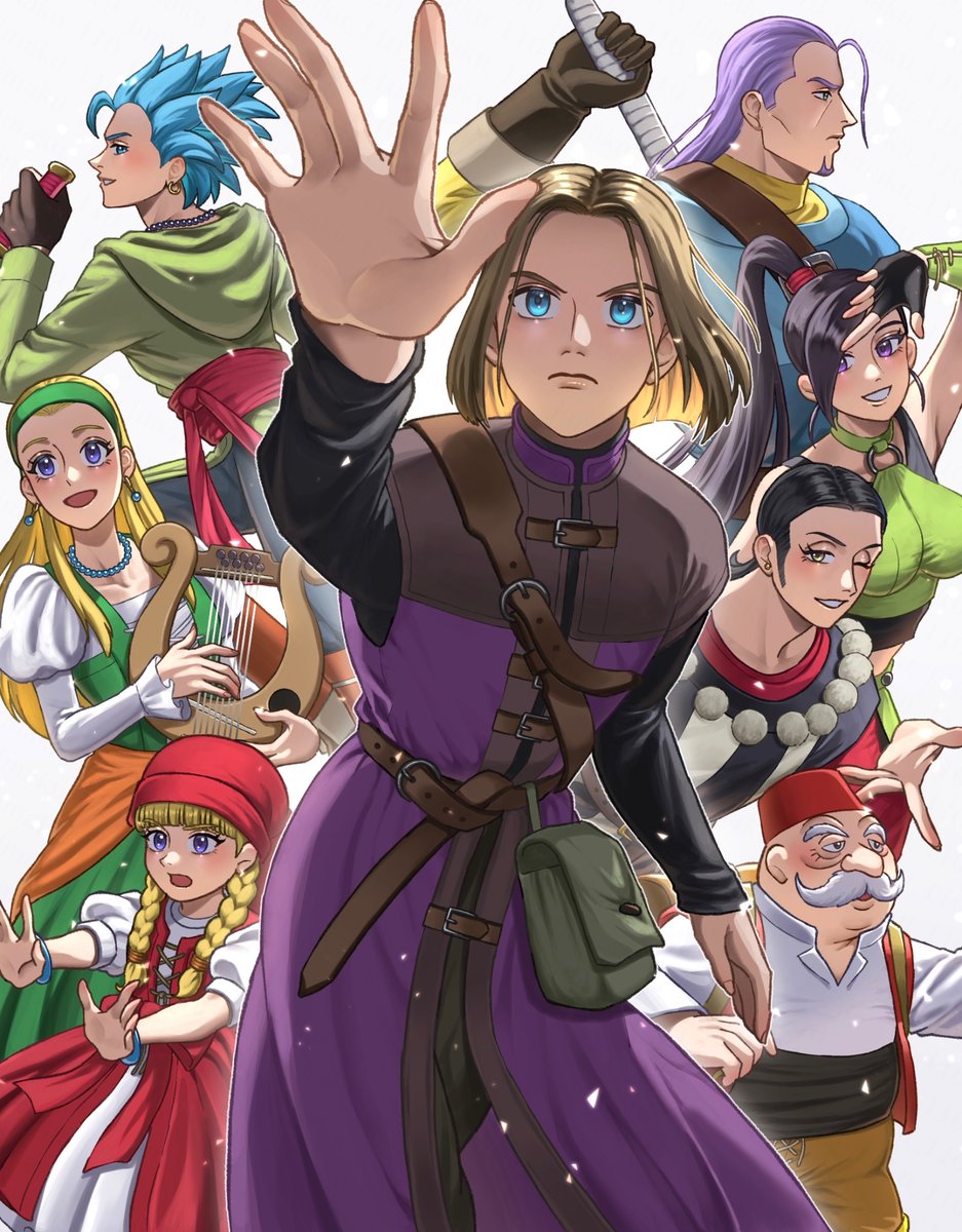 8周年おめでとうございます！
#DQXI8th