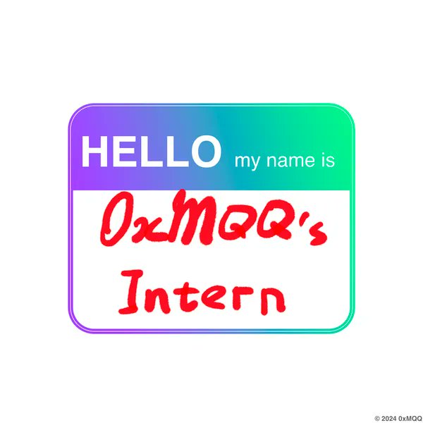 i was last week's <a href="/0xMQQ/">0xMQQ°</a> intern
given 6.9 sol to collect art that matters
across chains
across noise
across algorithms
here's what i chose and why
🧵