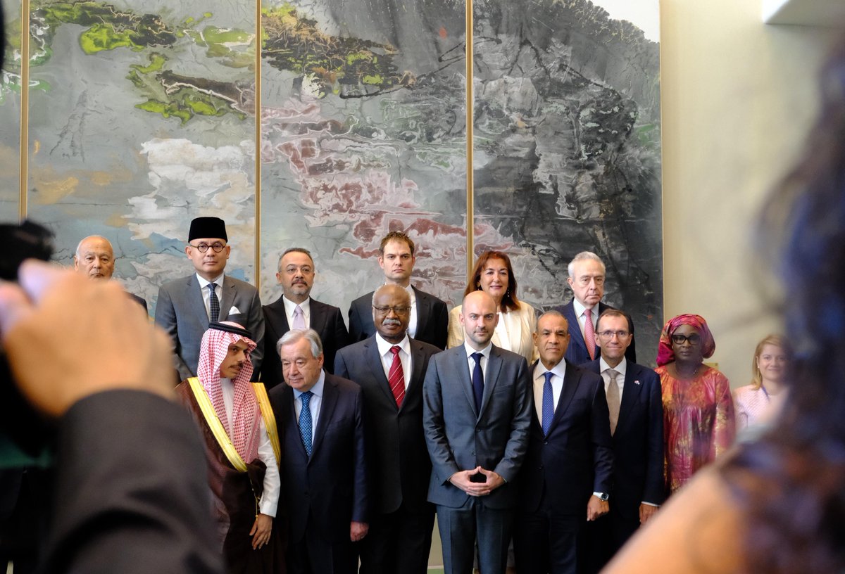 Saudi Arabia’s support for Palestine has never been performative, but political, financial, and unwavering.

Today, at the UN, that leadership continues. Recognition is important, but lasting impact starts with sustained diplomacy - like the Two-State Solution Conference 🇸🇦