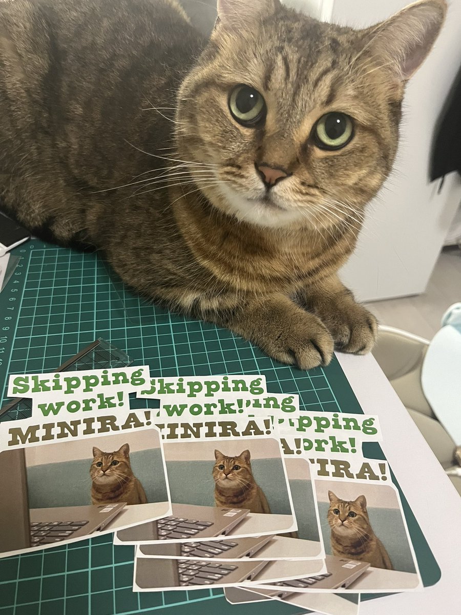 miniraworkshop's tweet image. みにら工房、深夜営業中…