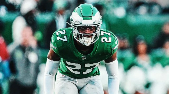 SleeperEagles's tweet image. Quinyon Mitchell intercepted Jalen Hurts today, per @EliotShorrParks — Hurts’ first interception of camp.
Mitchell is eying the second-year leap👀