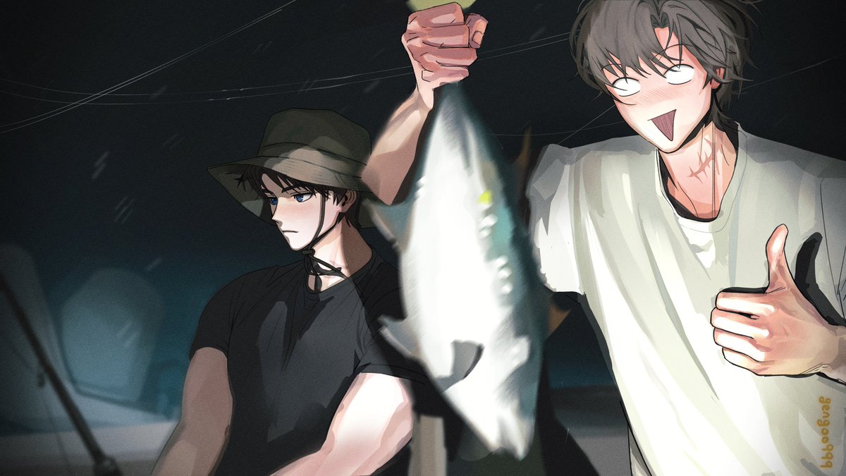 gengoo999's tweet image. 류재관 최요원 밤낚시
#괴담출근