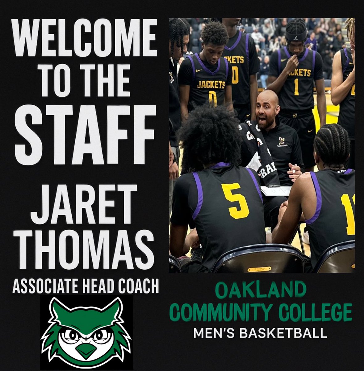 Jason Rushton (@jarush10) on Twitter photo Welcome to the family! <a href="/_JaretThomas/">Jaret Thomas</a> has already made a huge impact in our offseason development & is one of the best in the business. Let’s work! #GoOwls #IamWhoWEare #BOOM Welcome to the family! <a href="/_JaretThomas/">Jaret Thomas</a> has already made a huge impact in our offseason development & is one of the best in the business. Let’s work! #GoOwls #IamWhoWEare #BOOM