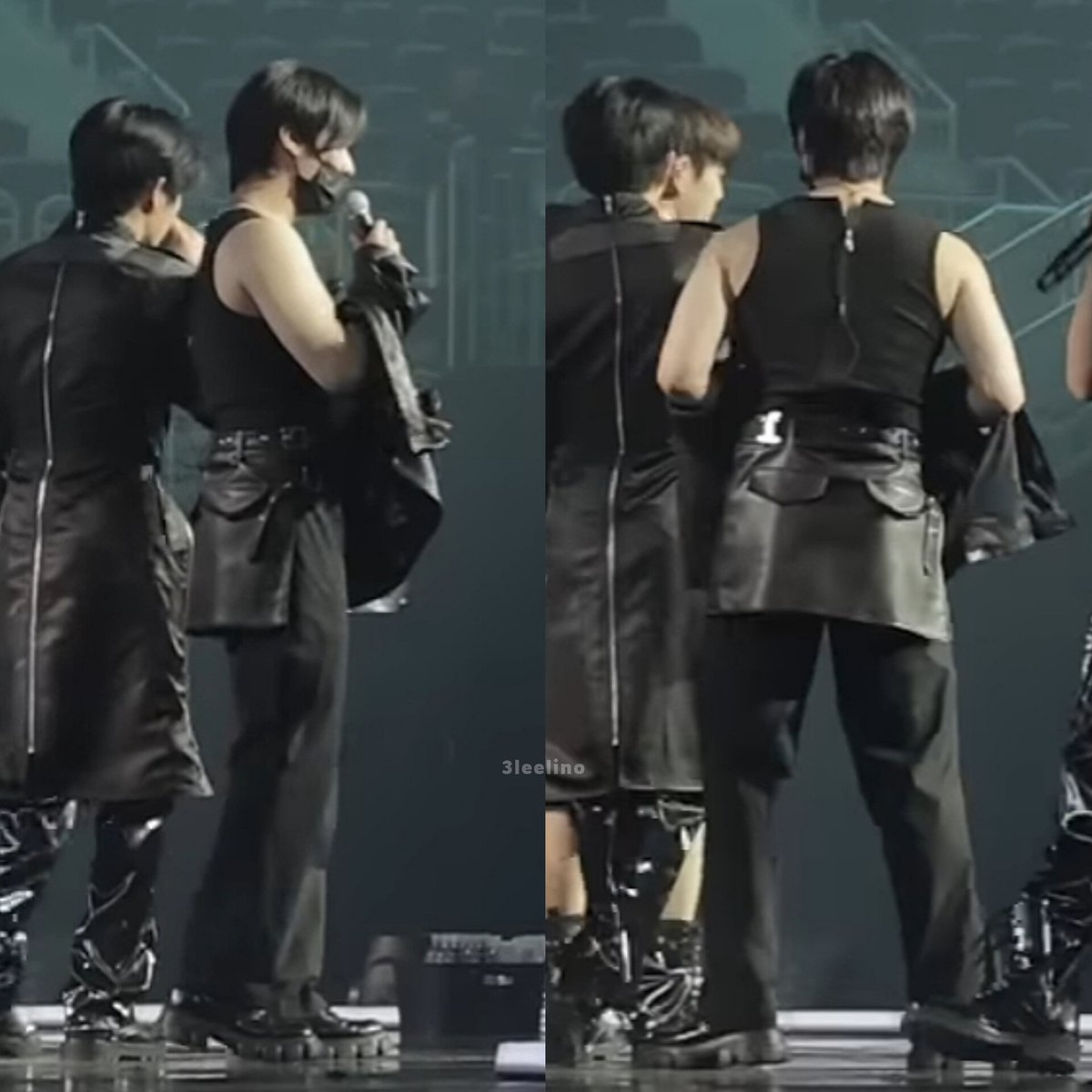 3leelino's tweet image. LEEKNOW&apos;S BODY ! THIS IS INSANE .

#LeeKnow #리노 #2025STAYweeK