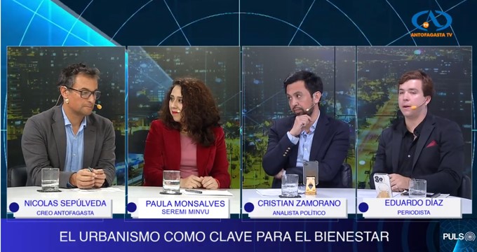 Nuestra Seremi MINVU fue panelista invitada en el capítulo 44 de Pulso en Antofagasta TV. 🤩 Durante el programa, se trataron temas fundamentales para el futuro y crecimiento de la ciudad y #Antofagasta. ¡Agradecemos la invitación para seguir sumando al diálogo público!🏘️