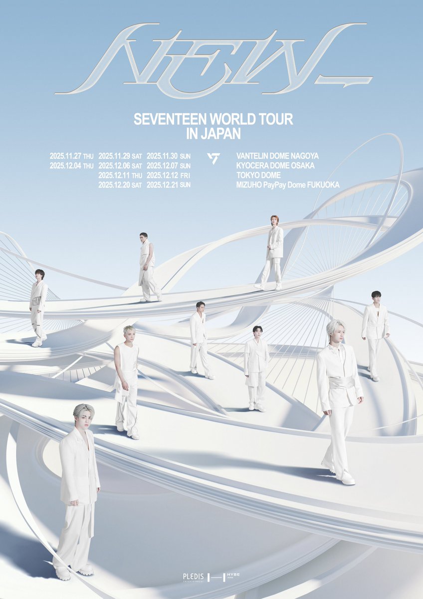 :) (@sounds_of_cheol) on Twitter photo SEVENTEEN World Tour "NEW_"
INCHEON ๐๏ธ Sept 13-14
TACOMA ๐๏ธ Oct 11
LOS ANGELES ๐๏ธ Oct 16-17
AUSTIN ๐๏ธ Oct 21-22
SUNRISE ๐๏ธ Oct 26-27
WASHINGTON, DC ๐๏ธ Oct 29-30
NAGOYA ๐๏ธ Nov 27, 29-30
OSAKA ๐๏ธ Dec 04, 06-07
TOKYO ๐๏ธ Dec 11-12
FUKUOKA ๐๏ธ Dec 20-21
(more stops soon) SEVENTEEN World Tour "NEW_"
INCHEON ๐๏ธ Sept 13-14
TACOMA ๐๏ธ Oct 11
LOS ANGELES ๐๏ธ Oct 16-17
AUSTIN ๐๏ธ Oct 21-22
SUNRISE ๐๏ธ Oct 26-27
WASHINGTON, DC ๐๏ธ Oct 29-30
NAGOYA ๐๏ธ Nov 27, 29-30
OSAKA ๐๏ธ Dec 04, 06-07
TOKYO ๐๏ธ Dec 11-12
FUKUOKA ๐๏ธ Dec 20-21
(more stops soon)