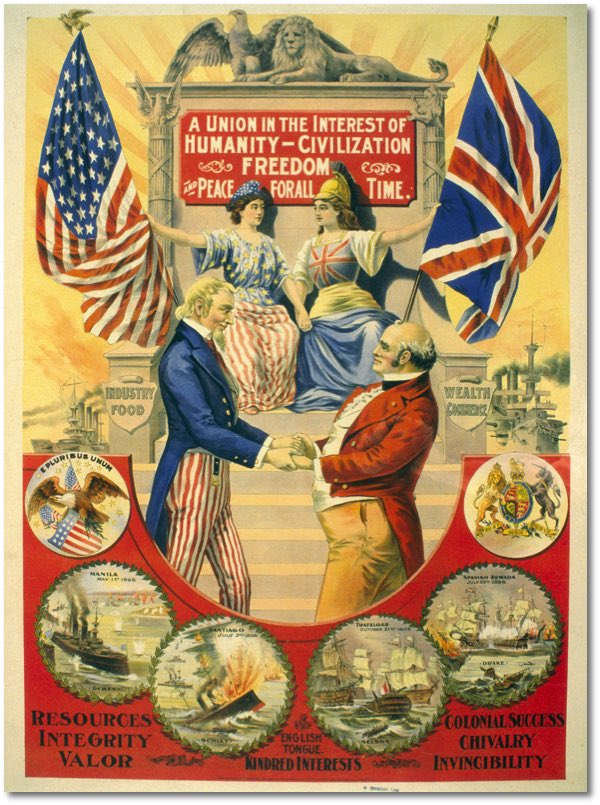 Anglo-American Nationalism 🇺🇸🤝🏻🇬🇧

"A union in the interest of humanity and civilization"
