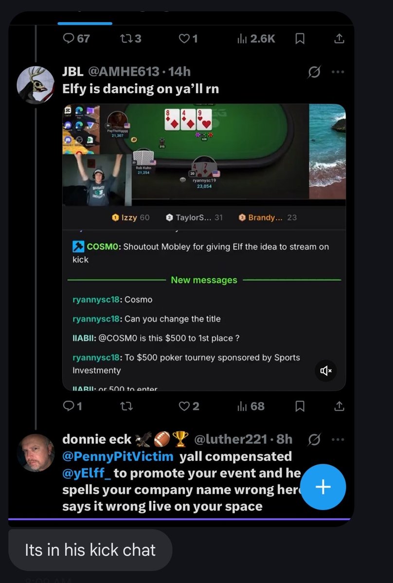 PennyPitVictim's tweet image. Return the comped seat. You couldn&apos;t even spell the company name correctly 😡🪓 @yElff_