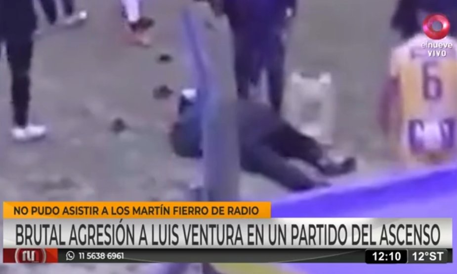 #Telenueve | Habló Luis Ventura: "La policía tiene que averiguar quién me pegó"

#Sumate 
📺elnueve.com.ar