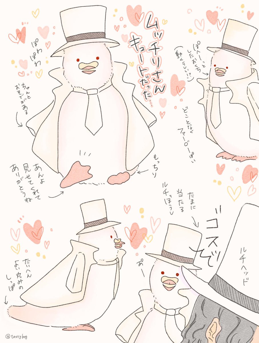 tastybog's tweet image. 🕒️レスの🕊️さんが愛おしくて愛おしくて……🥲の落書き