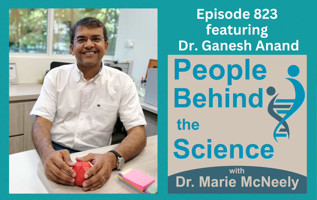 PBtScience's tweet image. Proteins aren&apos;t static, and the dynamic nature of proteins is critical for many biological functions. @GaneshSAnand1 brings the world of shape-changing proteins to life as he discusses his research on molecular switches, his career path, and more!
peoplebehindthescience.com/dr-ganesh-anan…
#scicomm