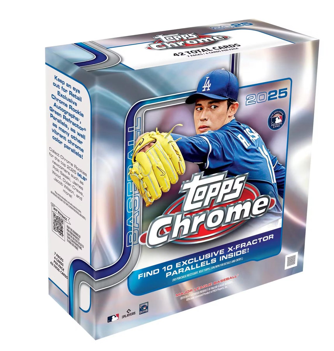 ricanking6's tweet image. Available Now: 2025 Topps Chrome Baseball ⚾️ Mega Box at Scheels! #ad

bit.ly/45clNet