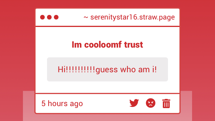 Serenity_star16's tweet image. Uhhh idk my biggest fan