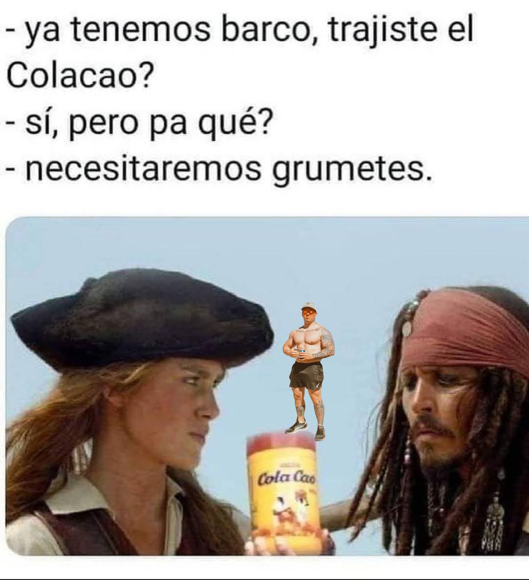 ElMonofumado's tweet image. Grumitos en el cola-cao.
